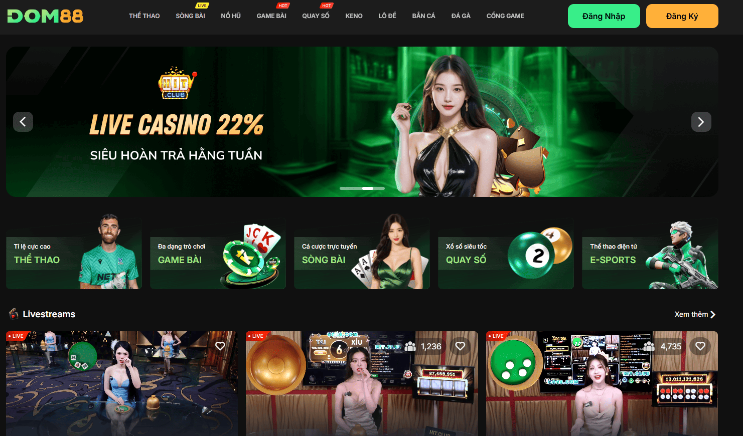 Sơ lược về nhà cái DOM88